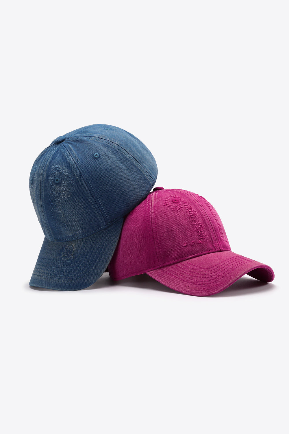Distressed Adjustable Baseball Cap -
