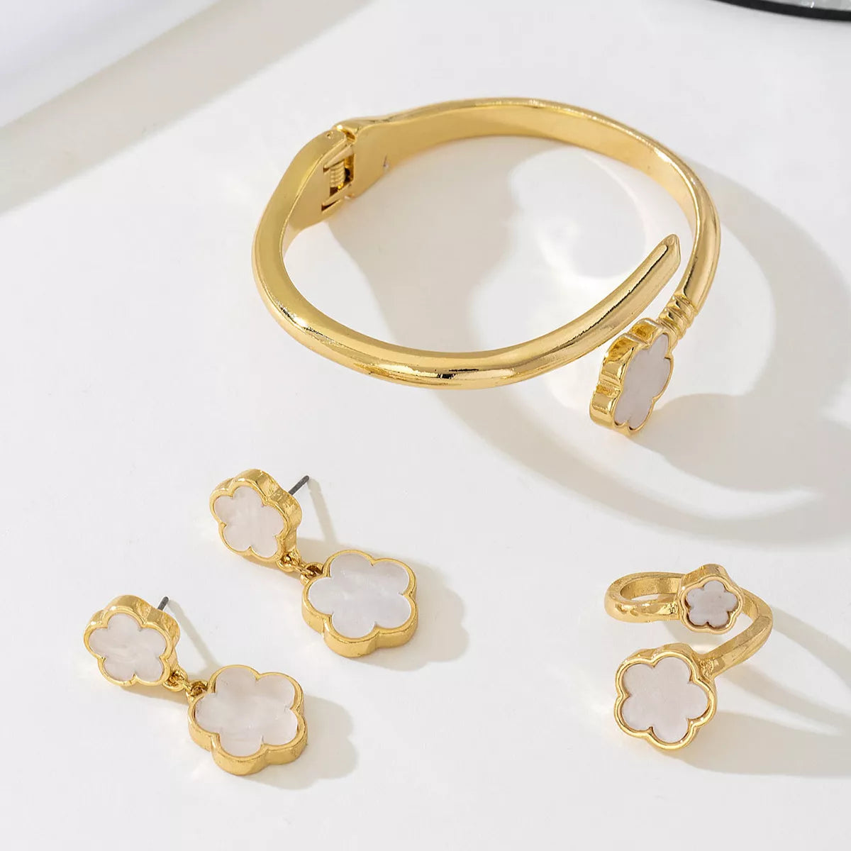 Flower Jewelry Set -