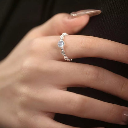 Sterling Silver Open Ring -