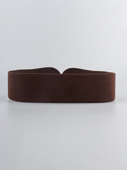 PU Elastic Wide Belt -
