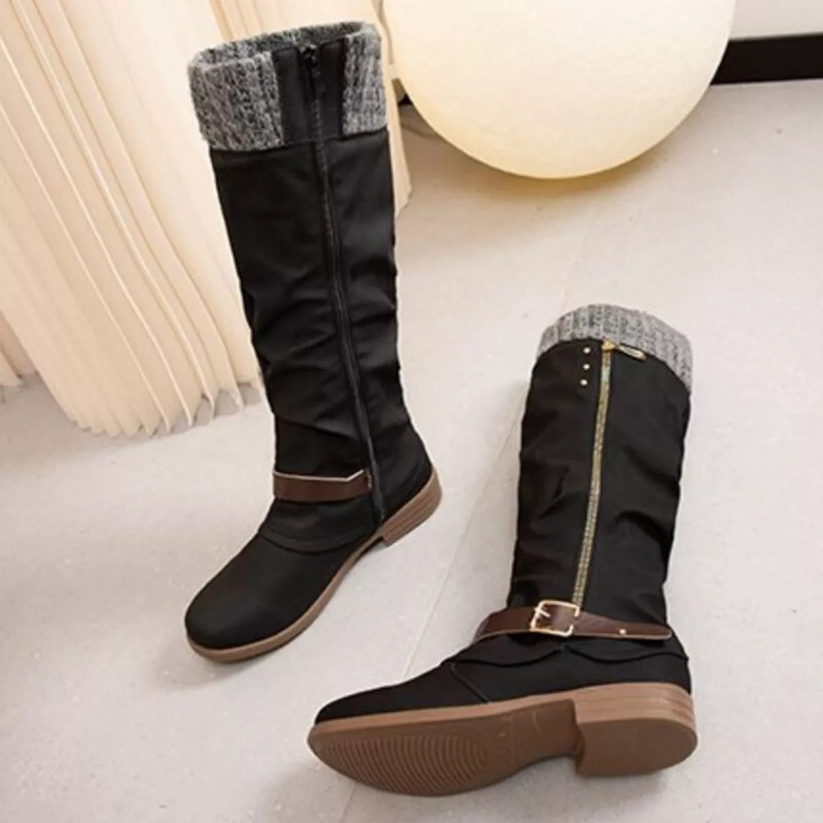 Knee High Slouch Boots -