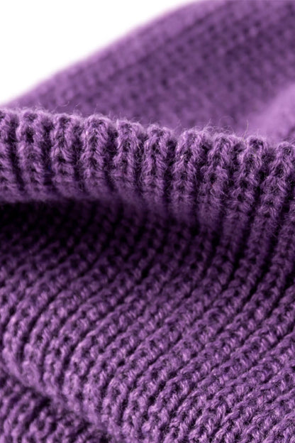 Calling For Winter Rib-Knit Beanie -