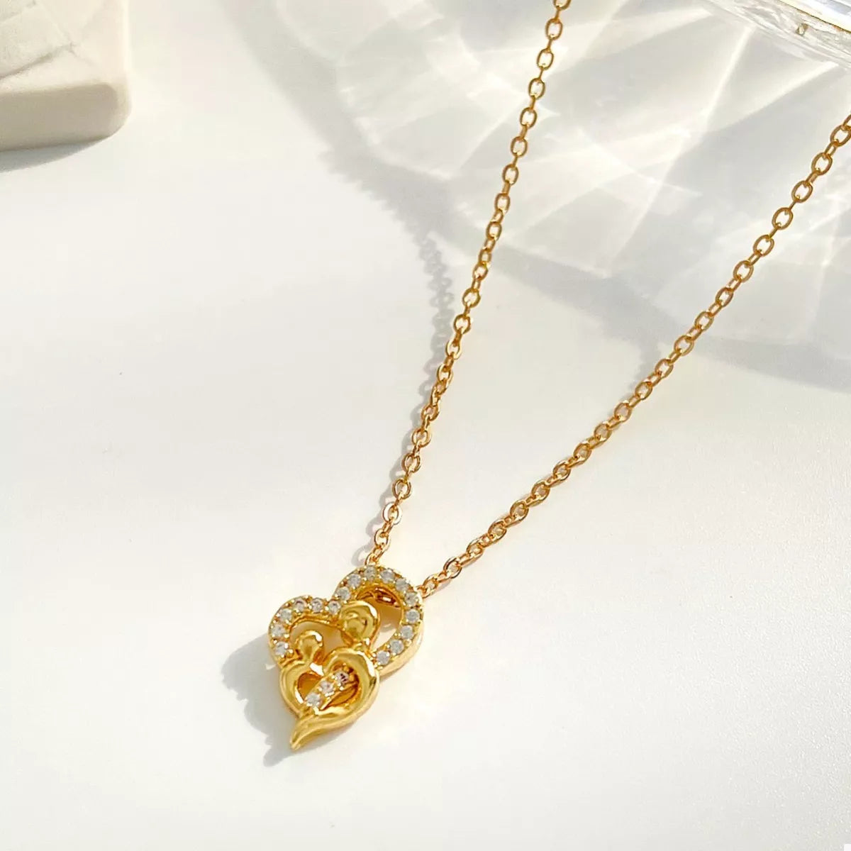 Zircon Pendant Necklace -