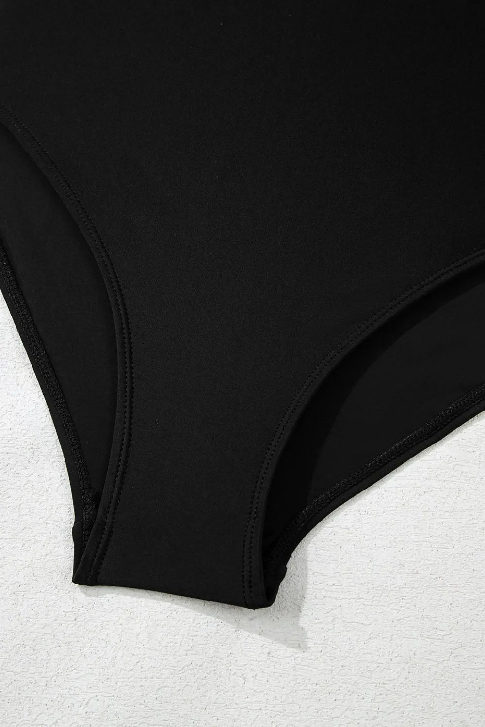 Side Tied Waist A-line One-Piece Swim Dress -