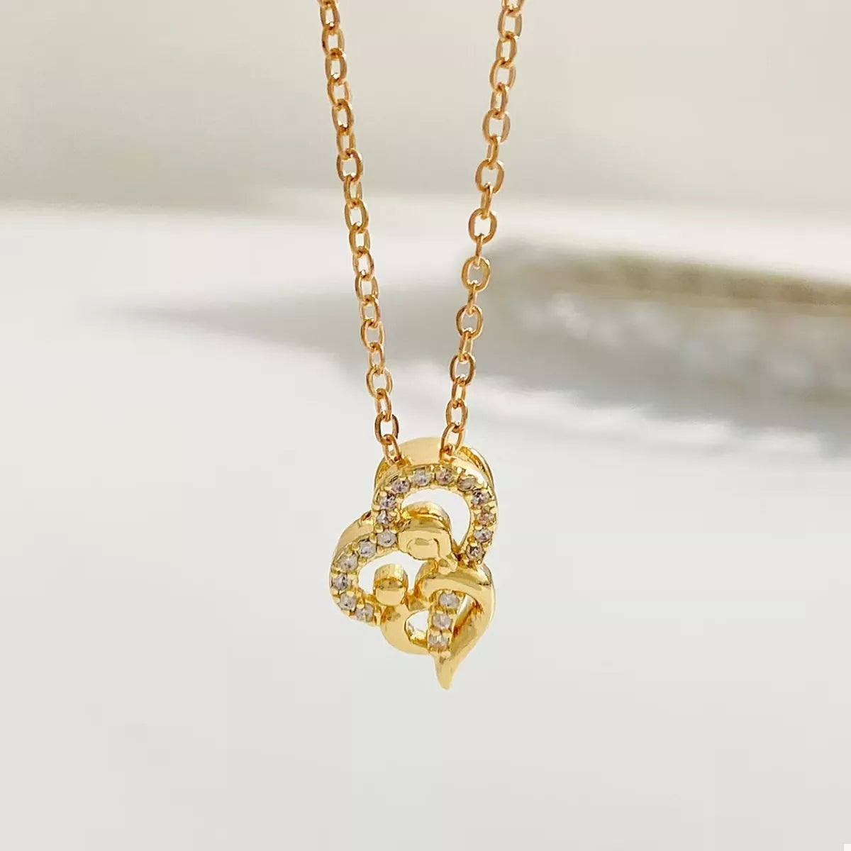 Zircon Pendant Necklace -