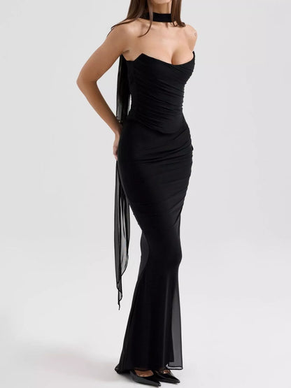 Tube Top and Maxi Skirt Set -