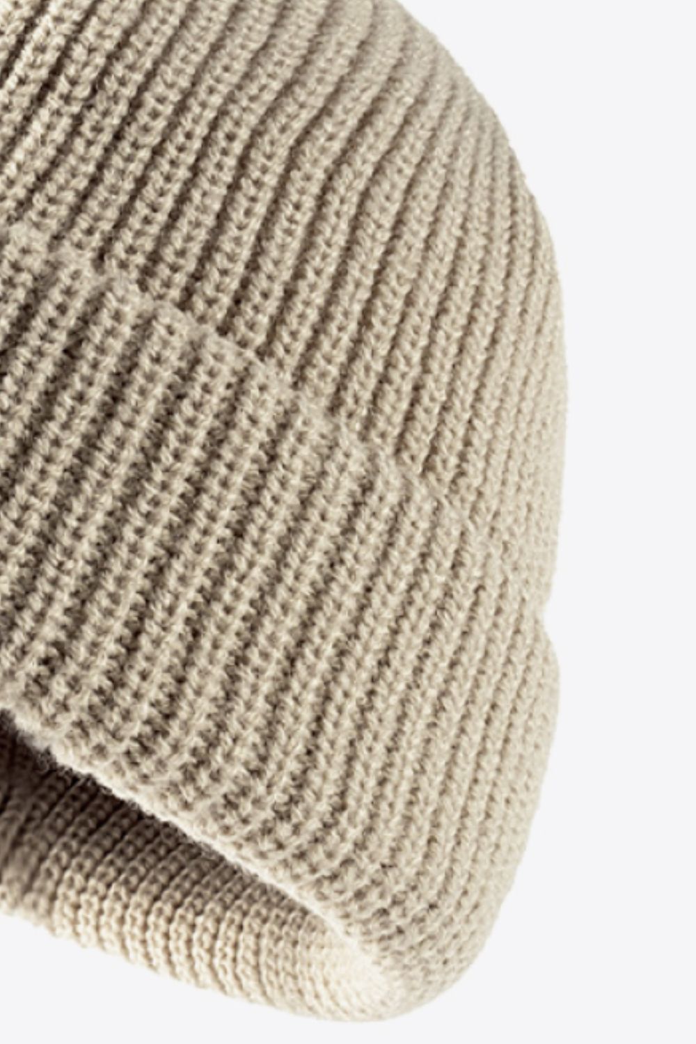 Calling For Winter Rib-Knit Beanie -
