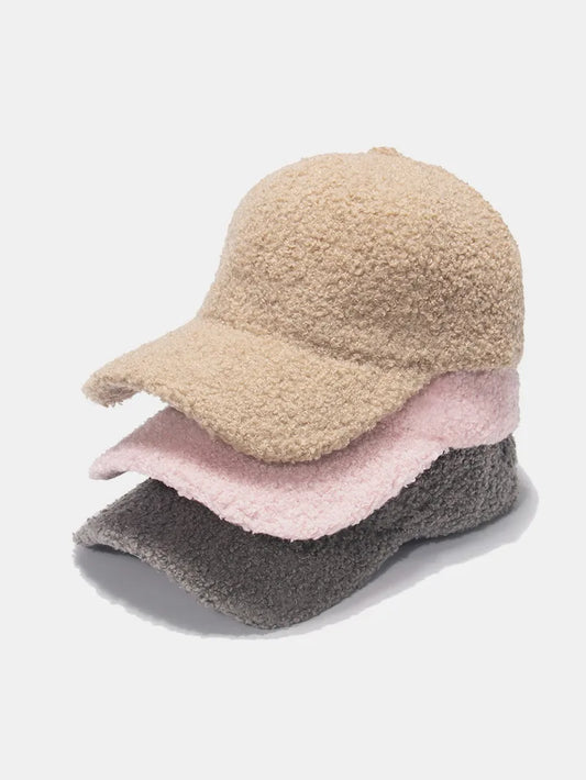 Sherpa Solid Color Baseball Cap -