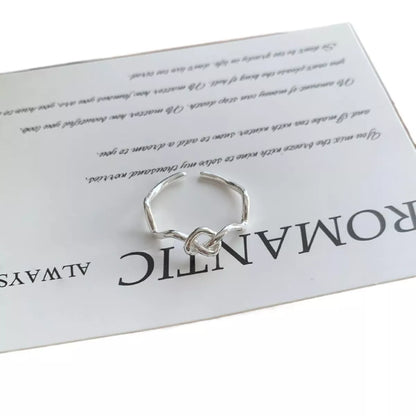 Lightweight Knot Open Ring -