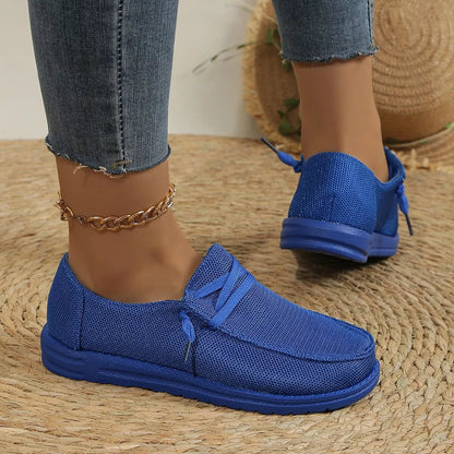 Round Toe Slip-Ons -