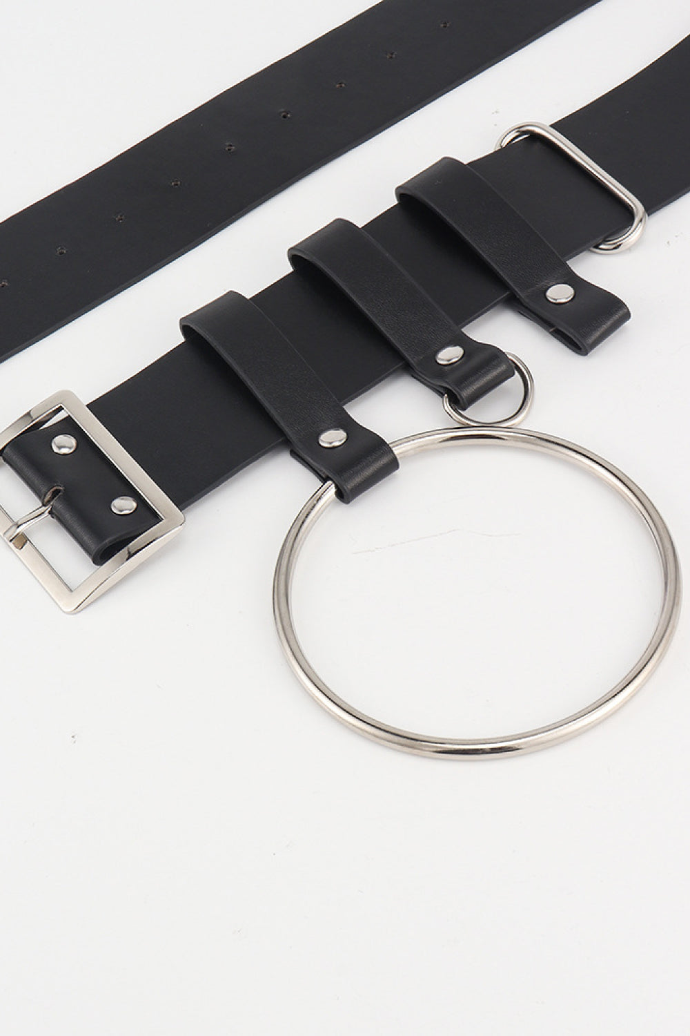 PU Belt with Chain -