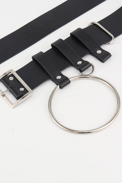 PU Belt with Chain -