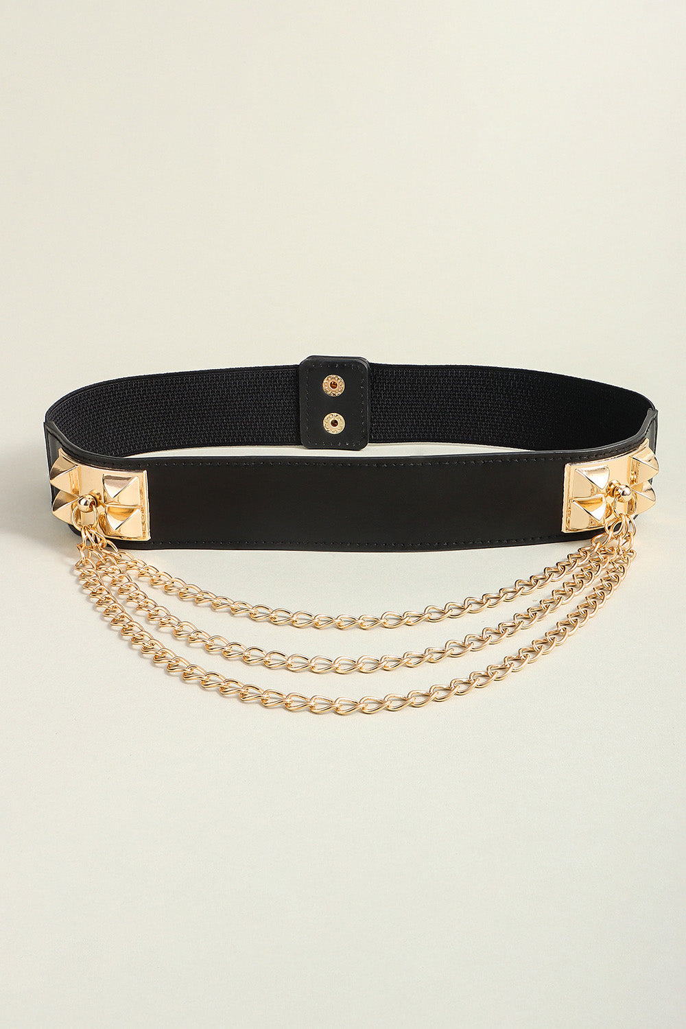 Elastic Belt with Chain -