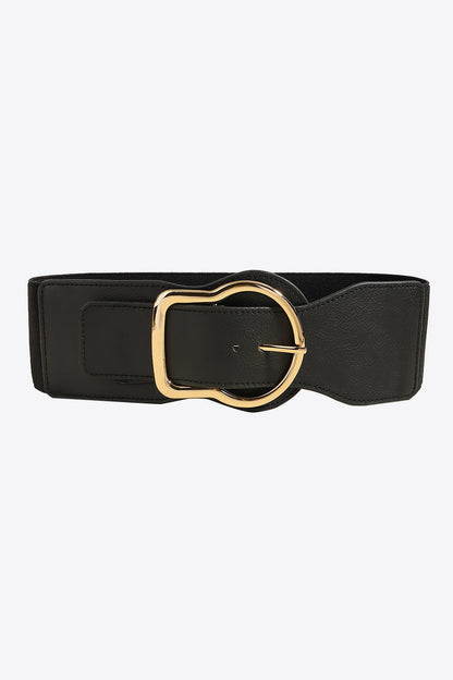 Zinc Alloy PU Leather Belt -