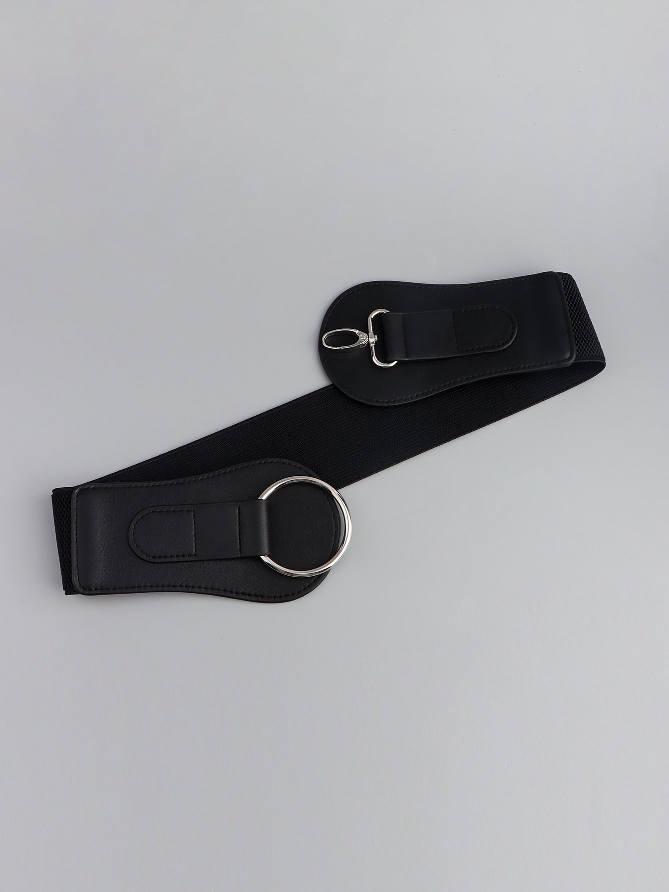PU Elastic Wide Belt -