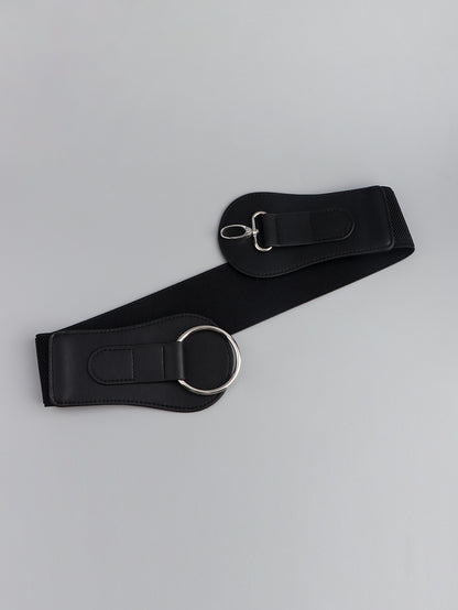 PU Elastic Wide Belt -