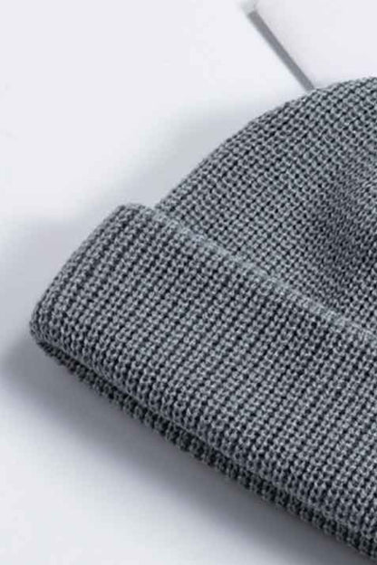 Cozy Rib-Knit Cuff Beanie -