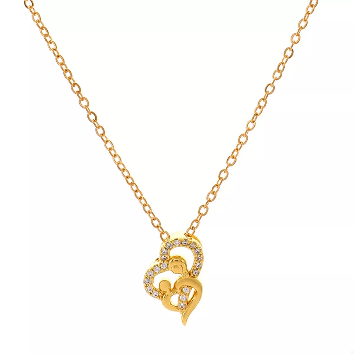 Zircon Pendant Necklace -