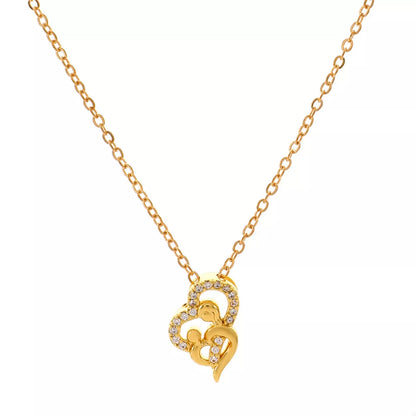Zircon Pendant Necklace -