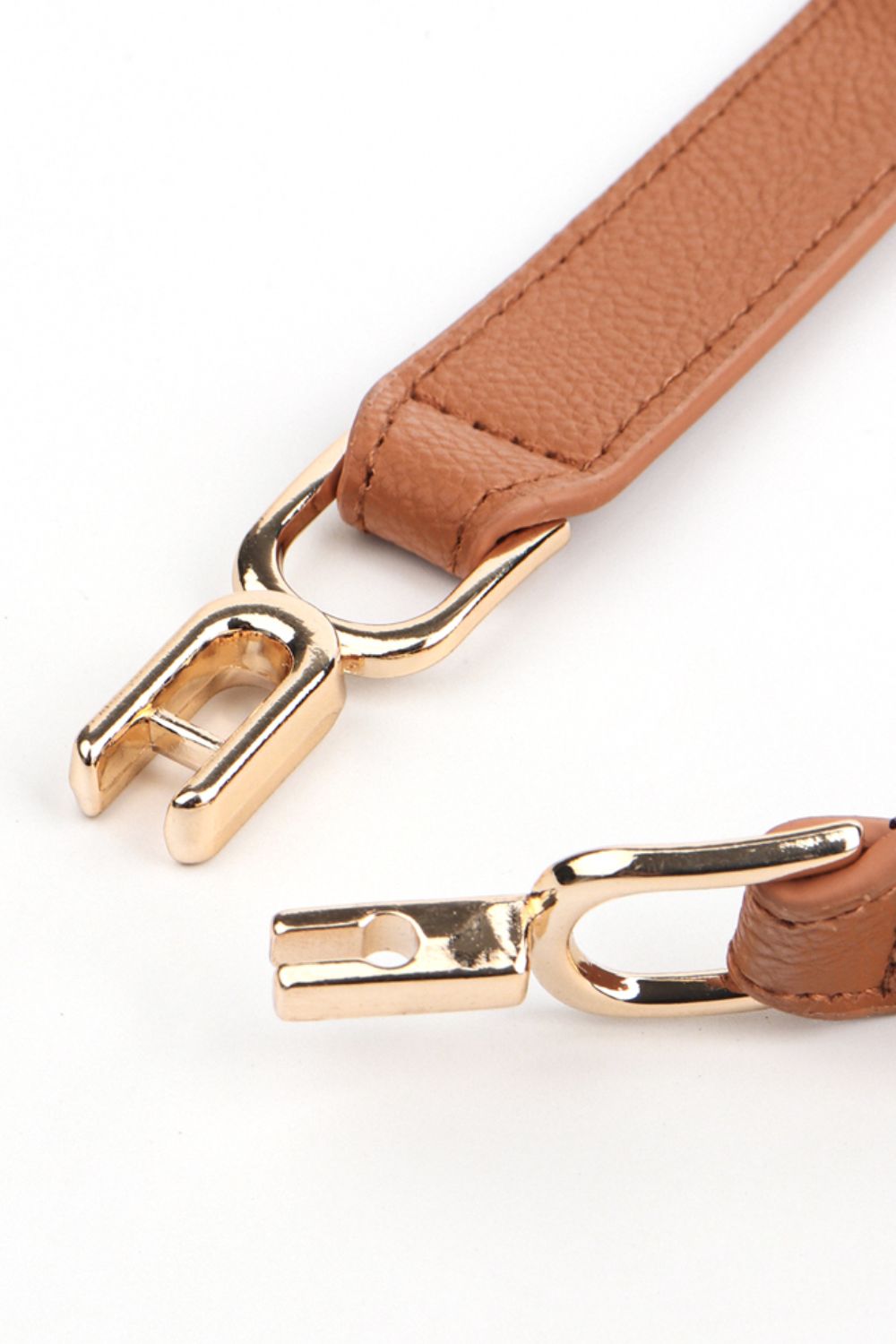 Alloy Buckle Elastic Belt -