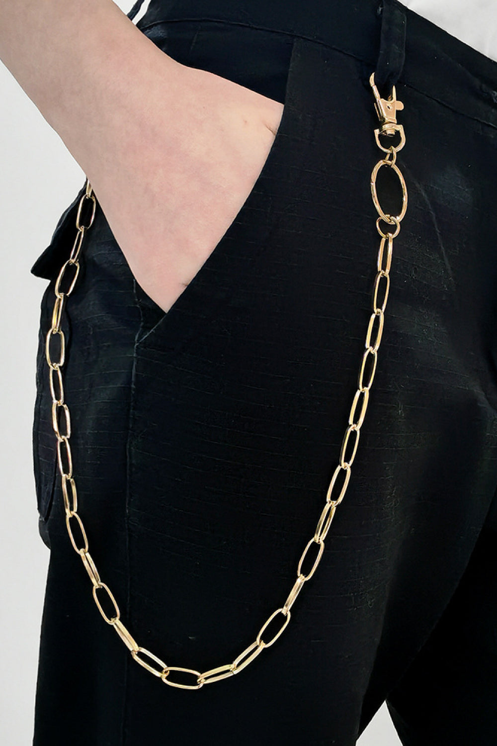 Iron Chain Belt - Gold One Size