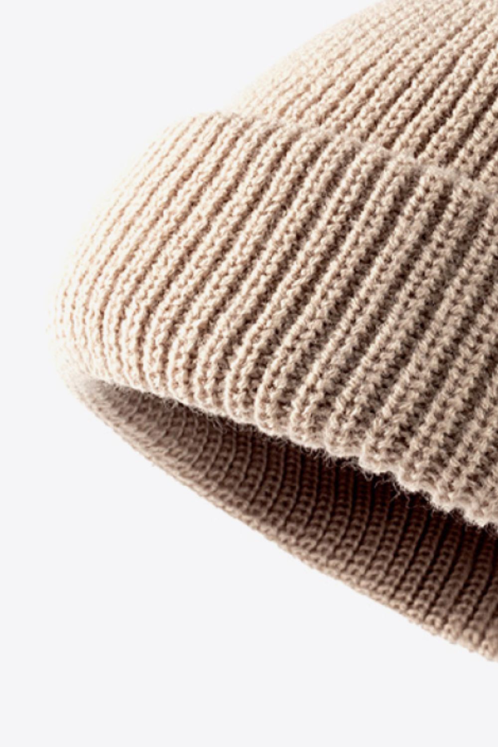 Calling For Winter Rib-Knit Beanie -