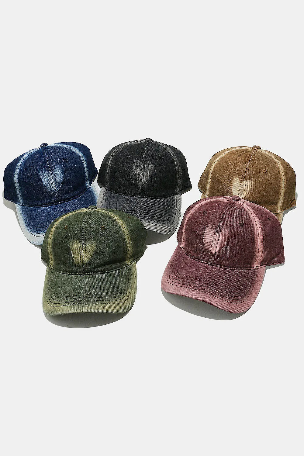 Heart Cotton Baseball Cap -