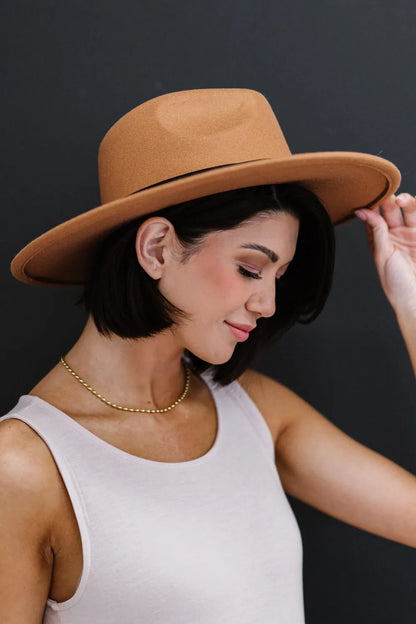 You Got It Fedora Hat - Khaki One Size