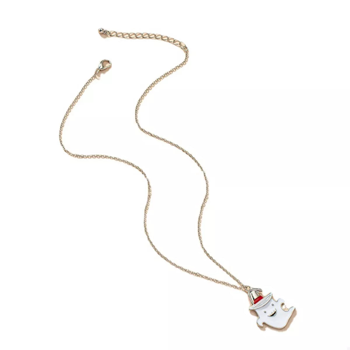 Cute Ghost Pendant Necklace -