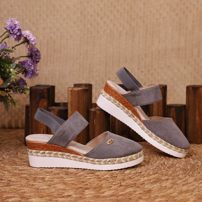 Espadrille Wedge Sandals -