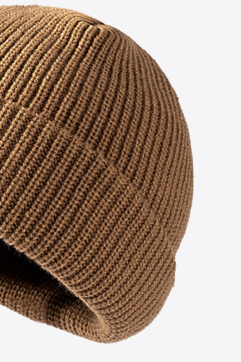 Calling For Winter Rib-Knit Beanie -