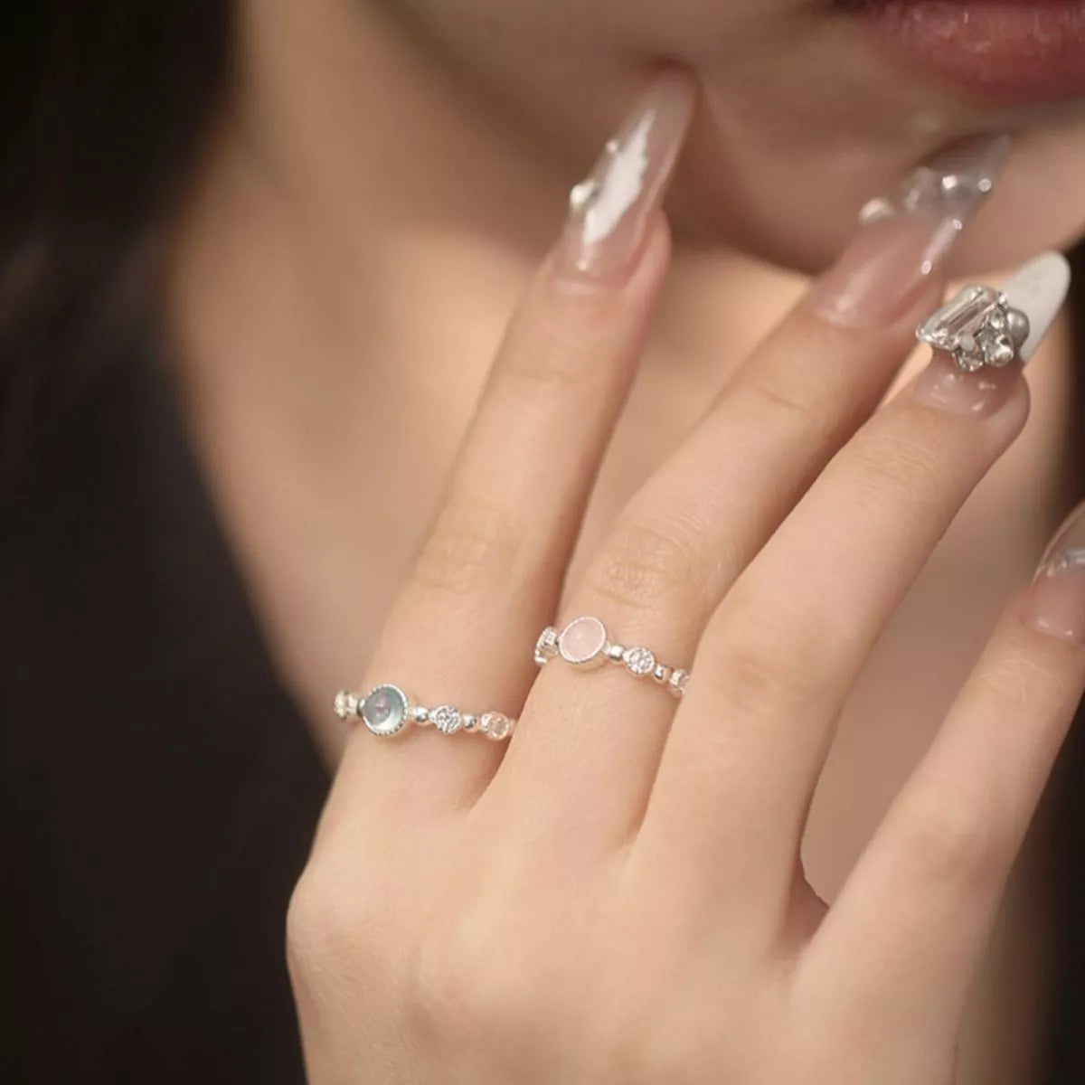 Sterling Silver Open Ring -