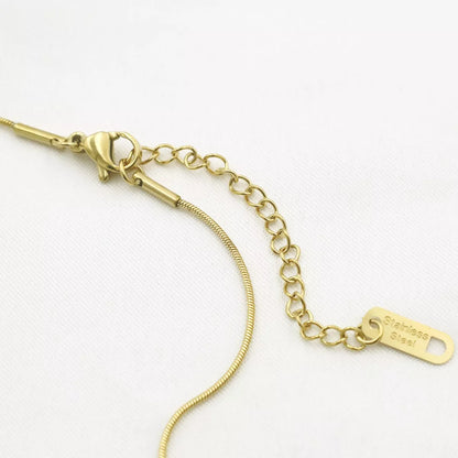 Stainless Steel Chain Necklace -