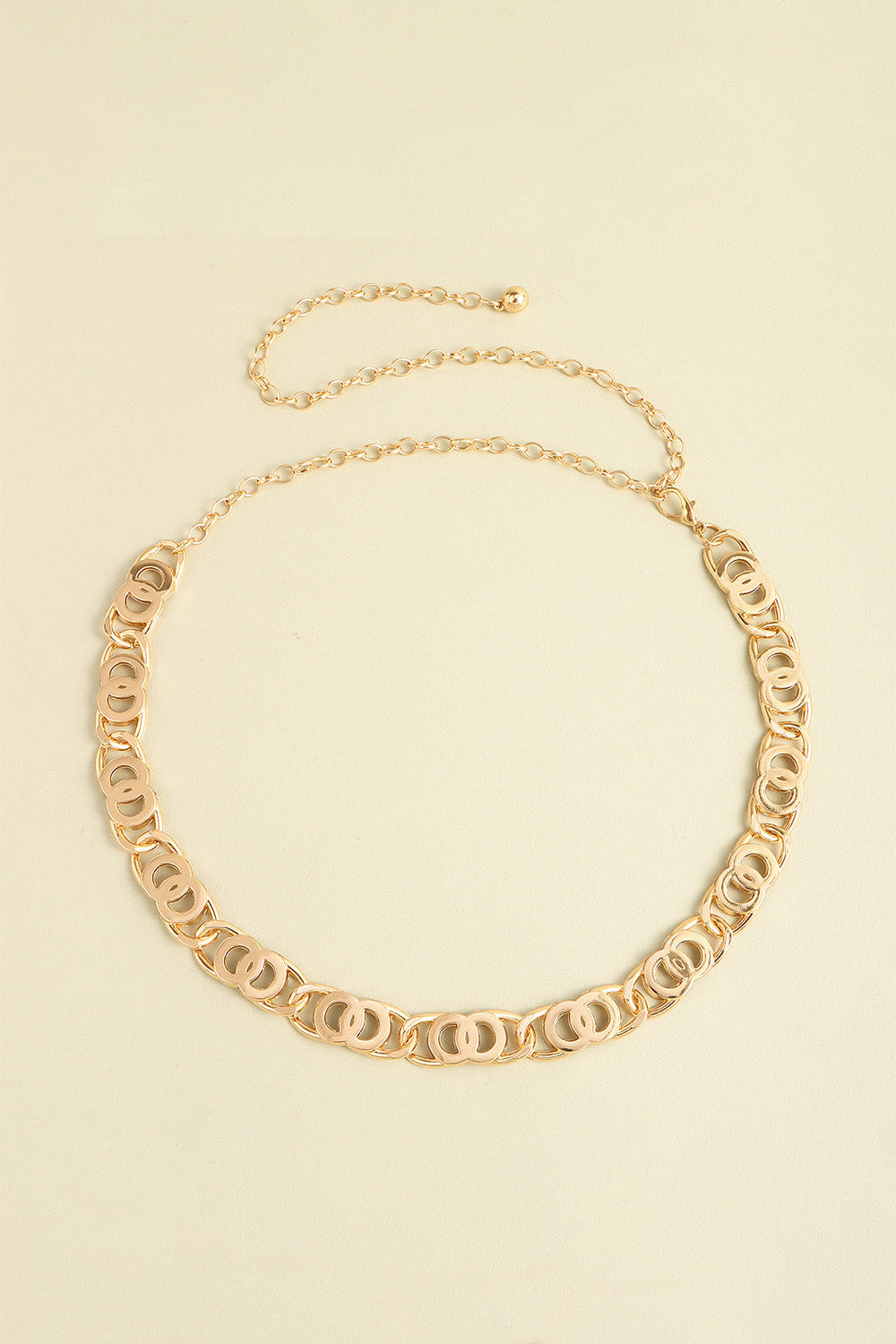 Alloy Lobster Clasp Belt -
