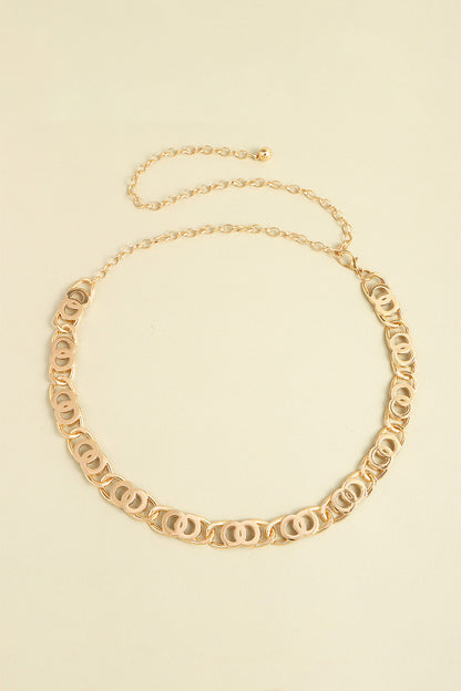 Alloy Lobster Clasp Belt -