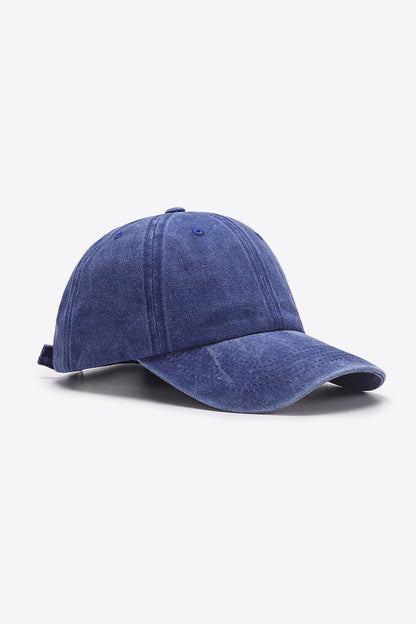 Pleased To Meet You Baseball Cap - Indigo One Size