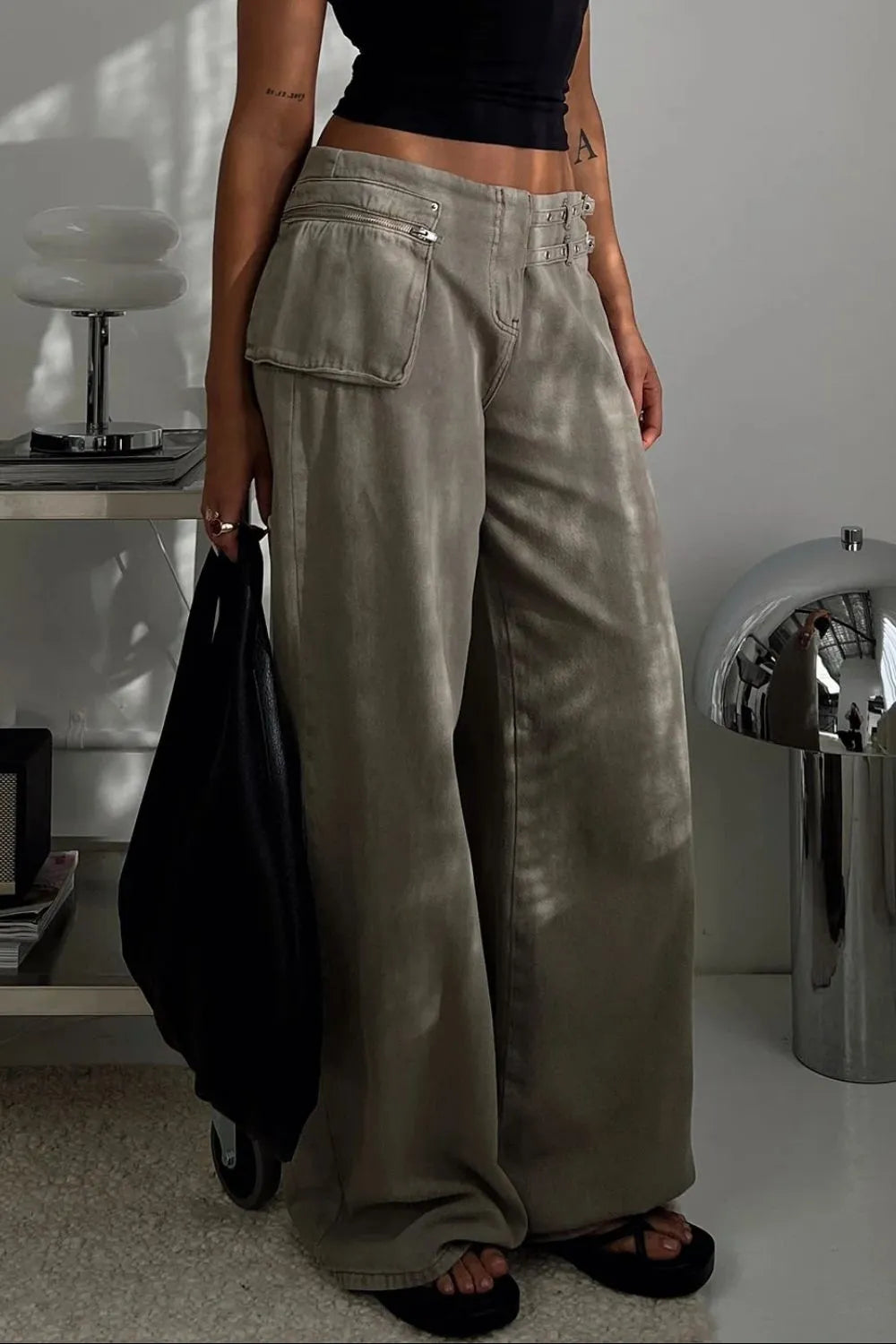 Wide Leg Jeans -