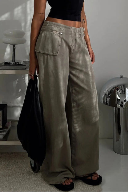 Wide Leg Jeans -