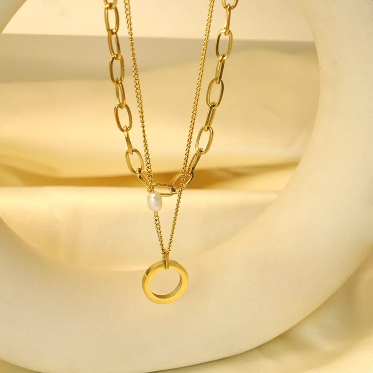 Double Layered Necklace -