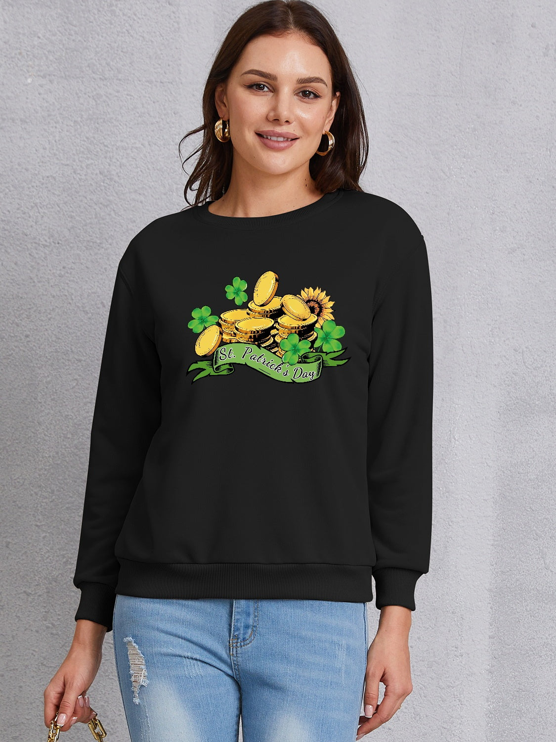 ST. PATRICK'S DAY Graphic Sweatshirt