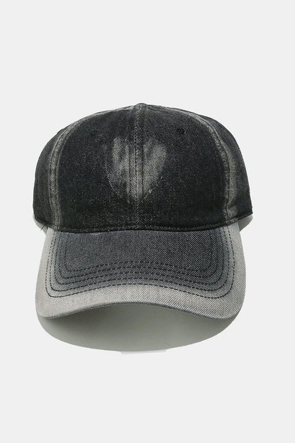 Heart Cotton Baseball Cap -