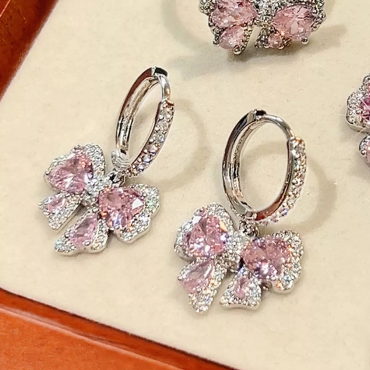 Bowknot Drop Earrings -