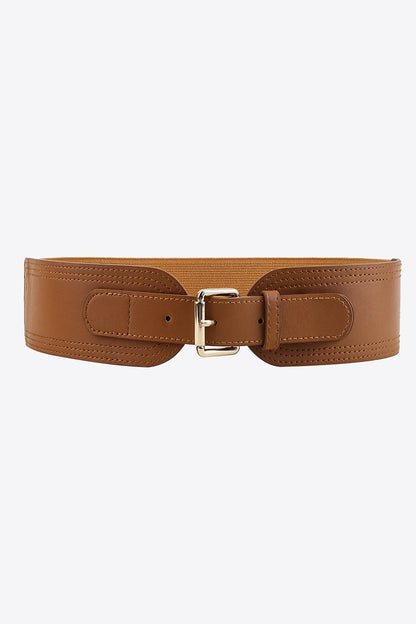 Elastic Wide PU Belt -