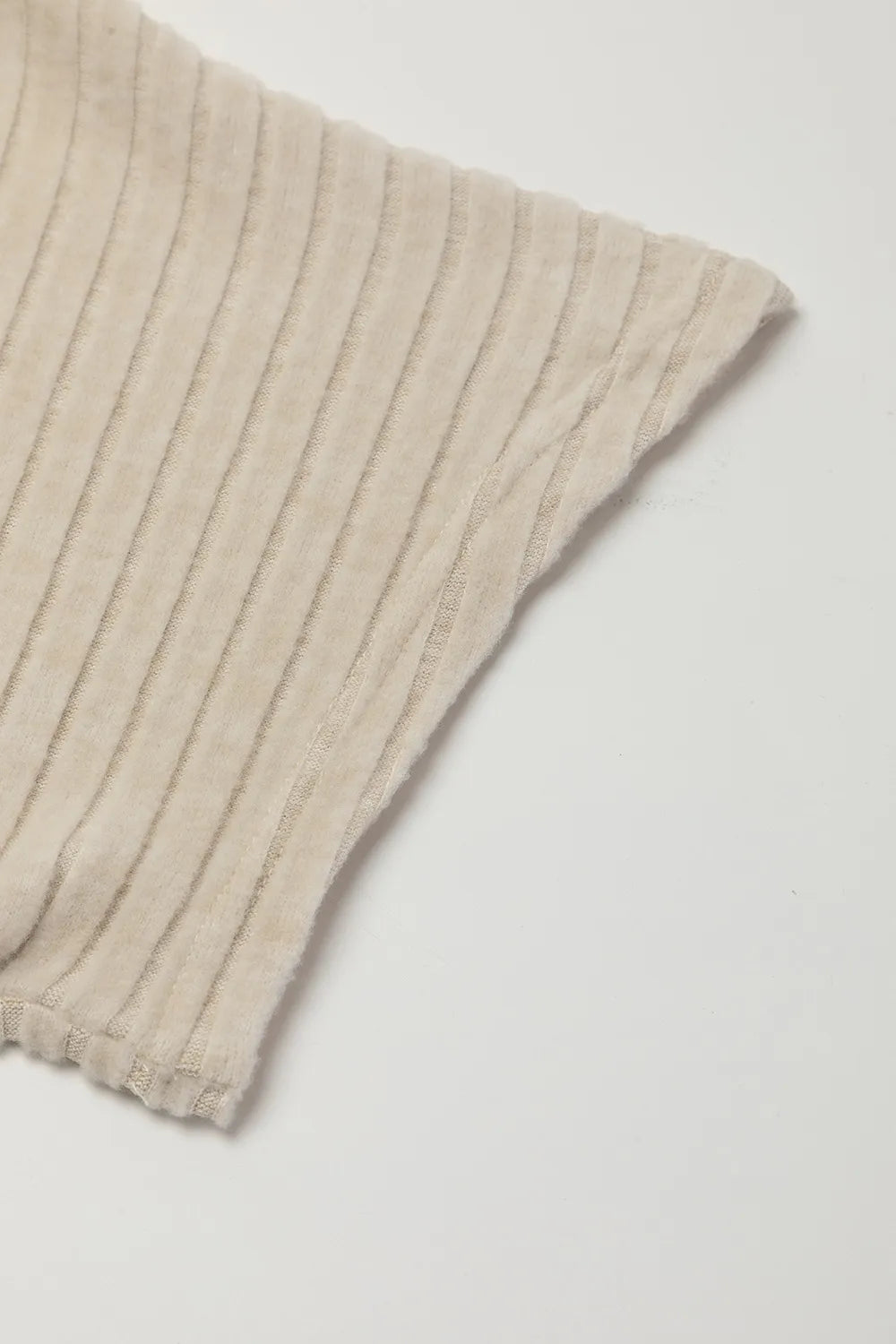 Ribbed Knit Wide Leg Jumpsuit -