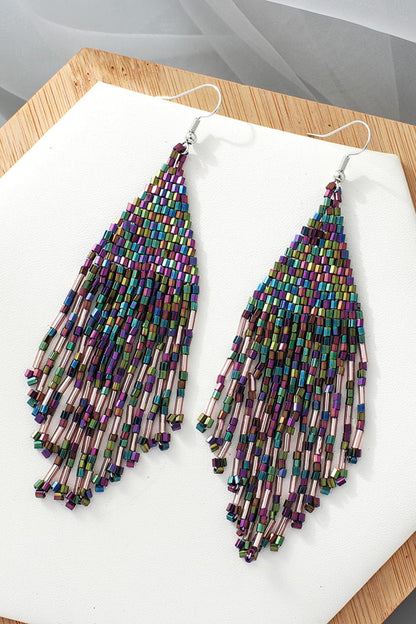 Beaded Dangle Earrings -