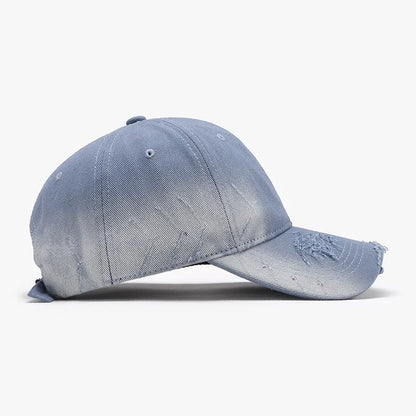 Distressed Adjustable Cotton Hat -