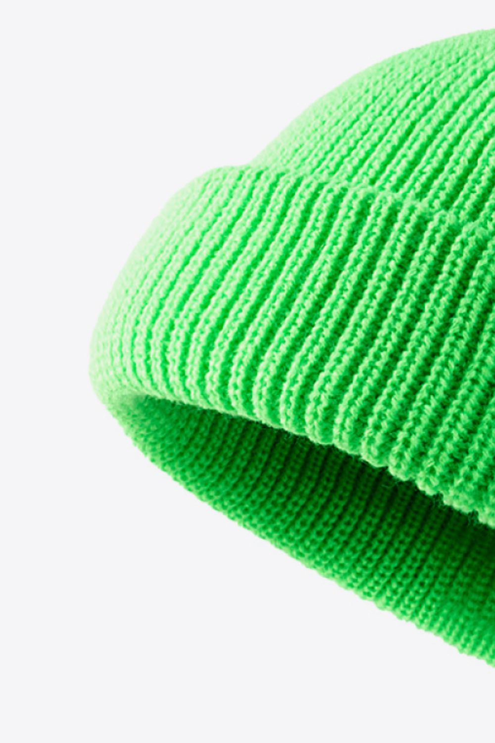 Calling For Winter Rib-Knit Beanie -