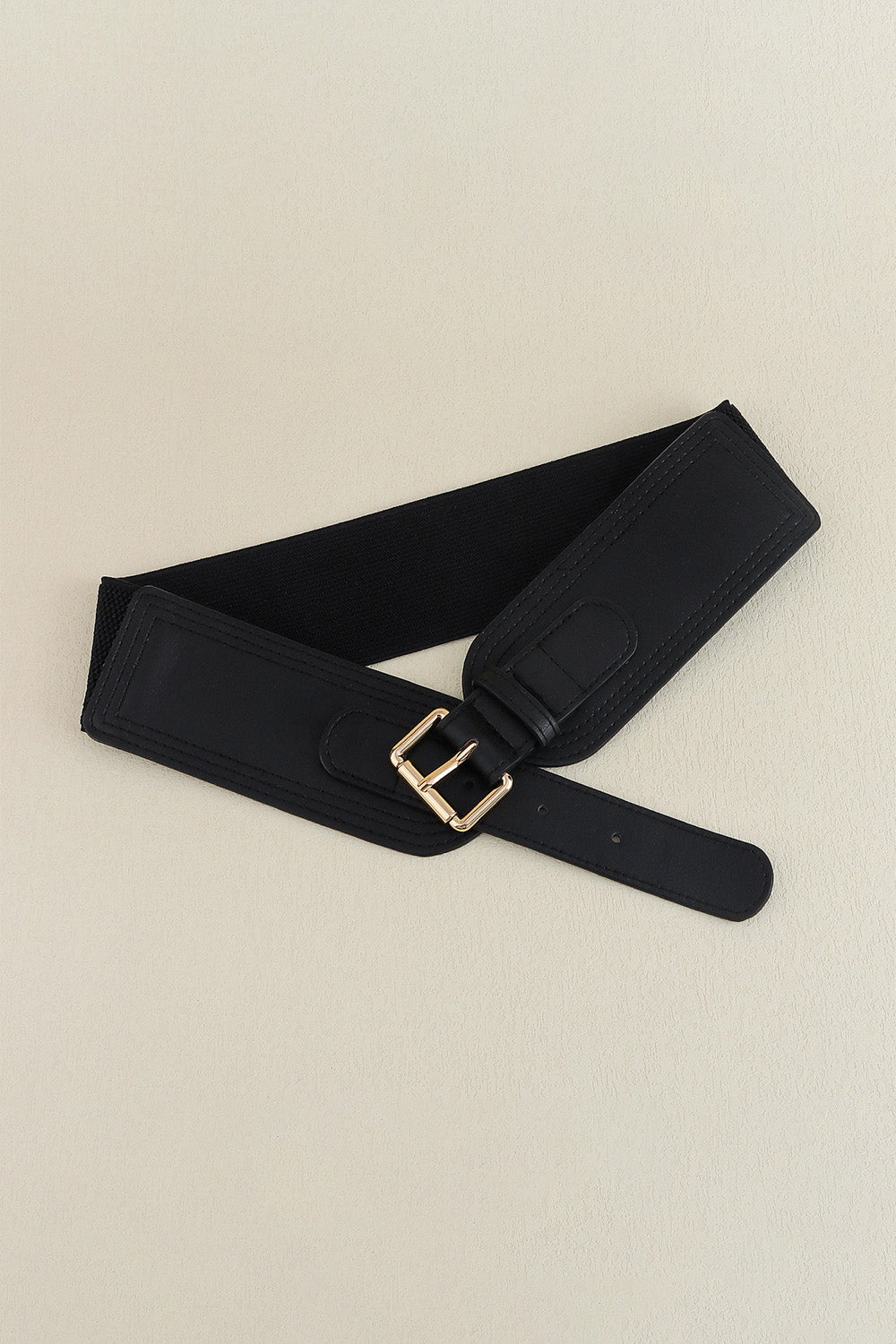 Elastic Wide PU Belt -