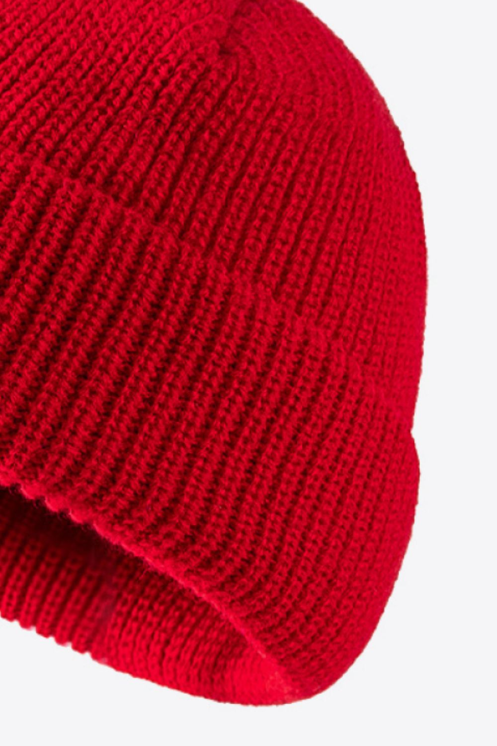 Calling For Winter Rib-Knit Beanie -