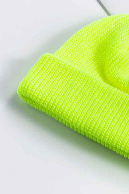 Cozy Rib-Knit Cuff Beanie -